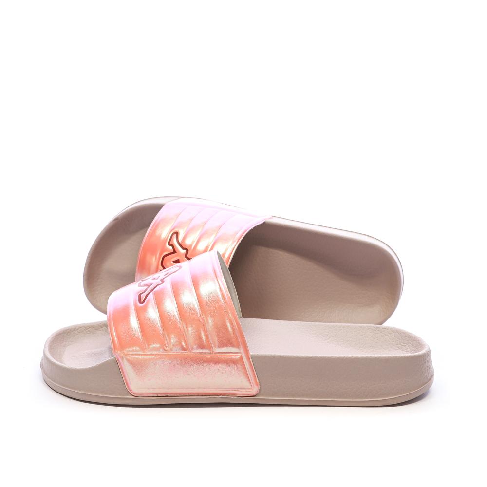 Claquettes Mauve/Rose Fille Kappa Logo Searl pas cher