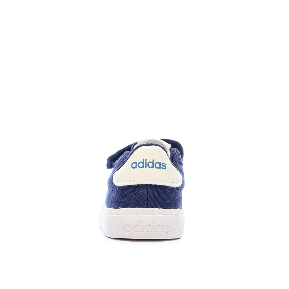 Baskets Marine Garçon Adidas Vulcraid3r vue 3