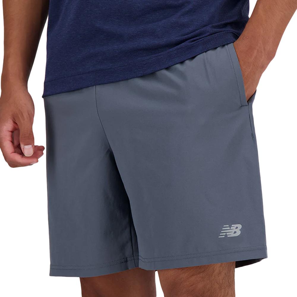 Short Gris Homme New Balance MS41232 pas cher