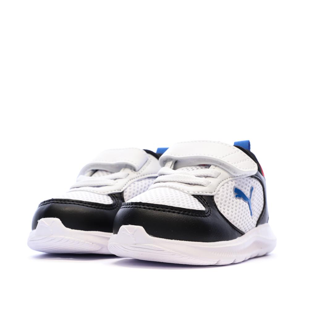 Baskets Blanc/Noir Garçon Puma Fun Racer 2 Ac+ vue 6