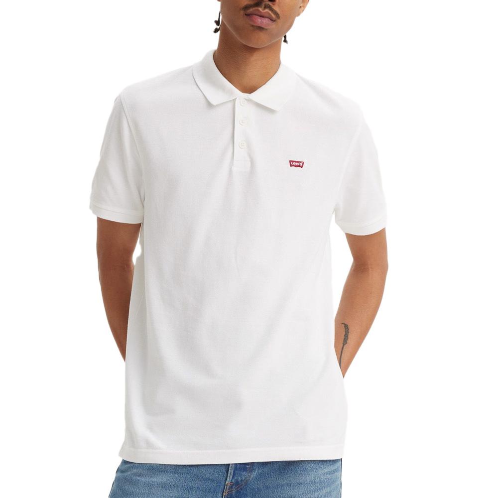 Polo Blanc Homme Levi's Blacks pas cher