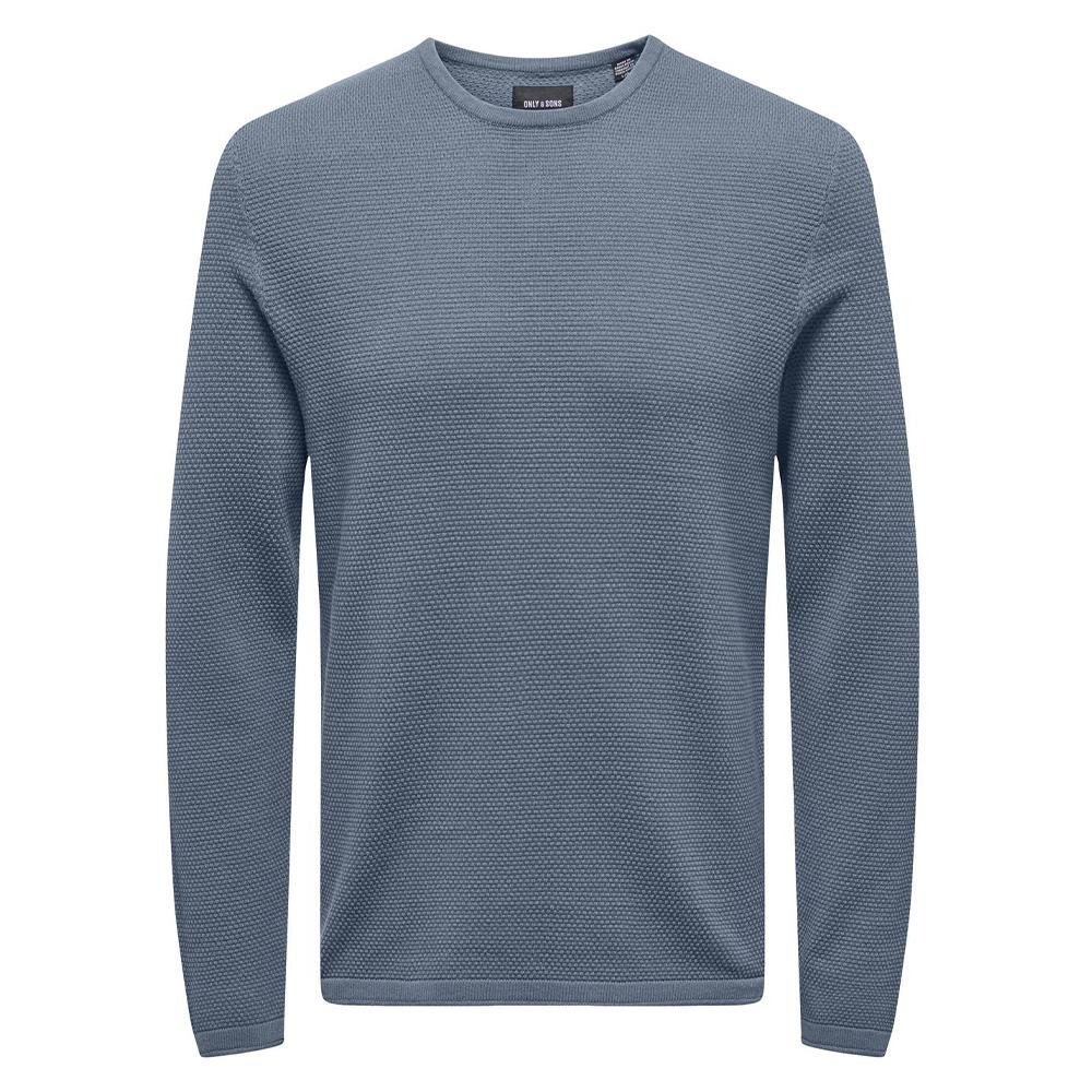 Pull Bleu Homme Only & Sons Spanter pas cher