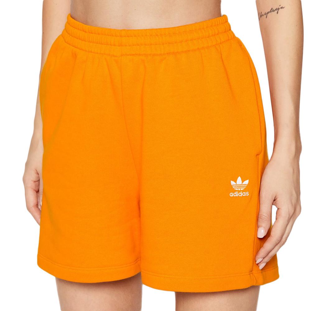 Short Orange Femme Adidas HC0627 pas cher