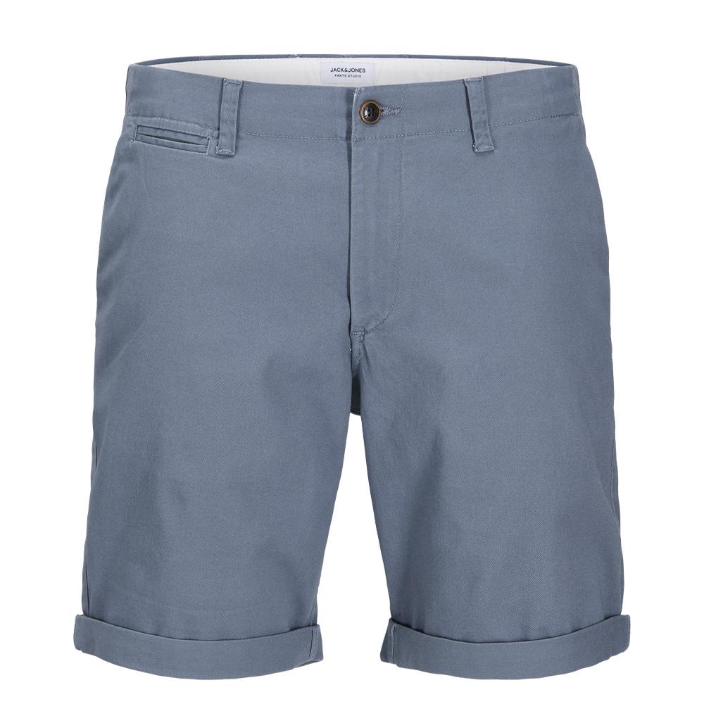 Short Chino Bleu Homme Jack & Jones 12242692 pas cher