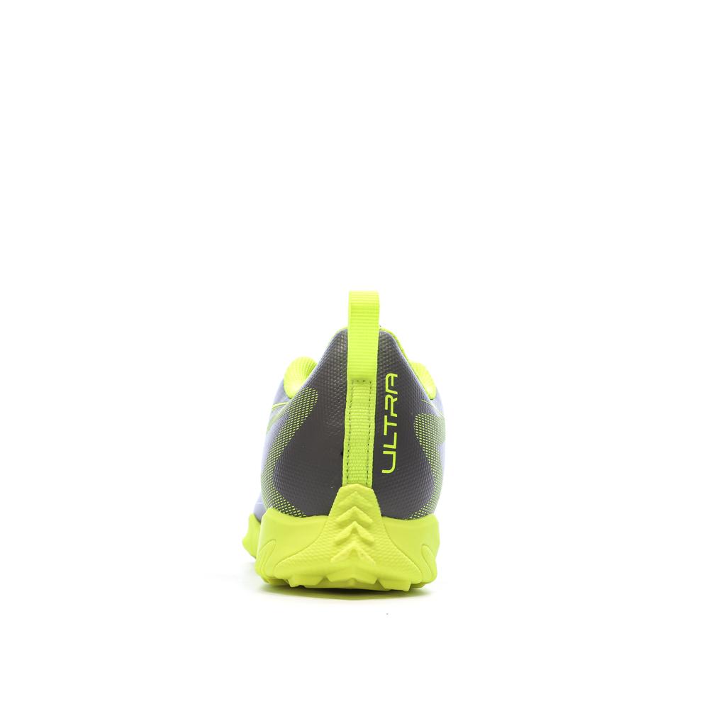 Chaussures de football Gris/Vert Garçon Puma Ultra 5 Play vue 3