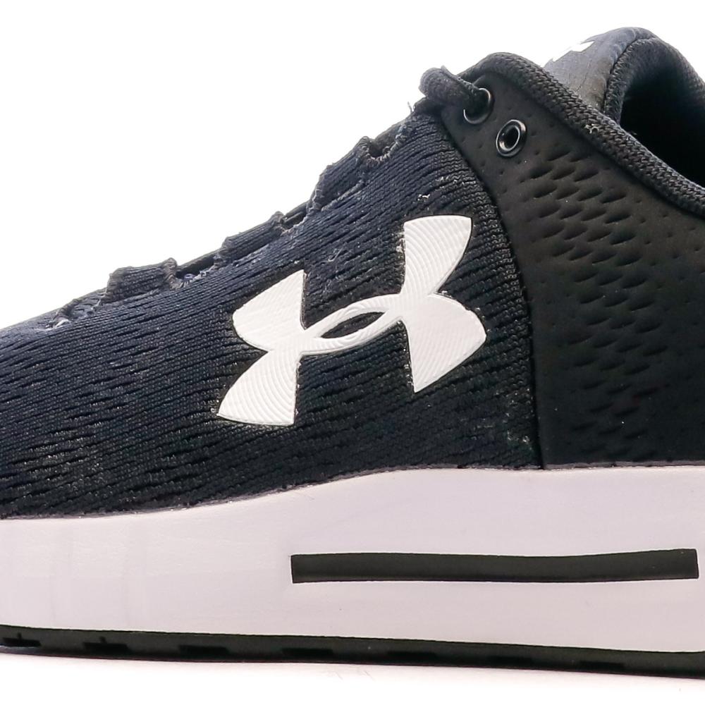Chaussures de running Noir/Blanc Under Armour Micro G Pursuit Bp vue 7