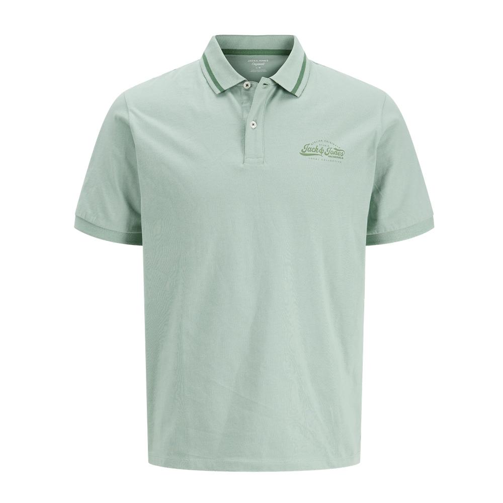 Polo Vert Homme Jack & Jones Jordean pas cher