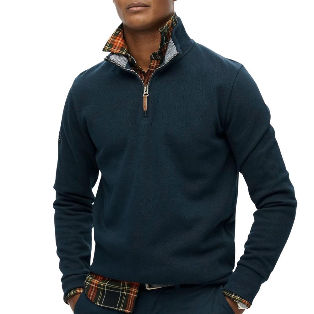 Sweat Bleu Homme Superdry Core pas cher