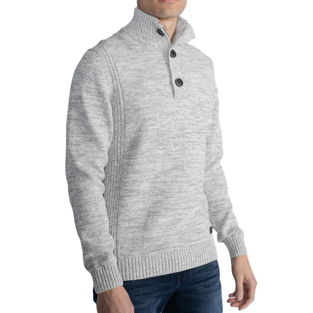 Pull Gris Homme Petrol Industries Men Knitwear pas cher