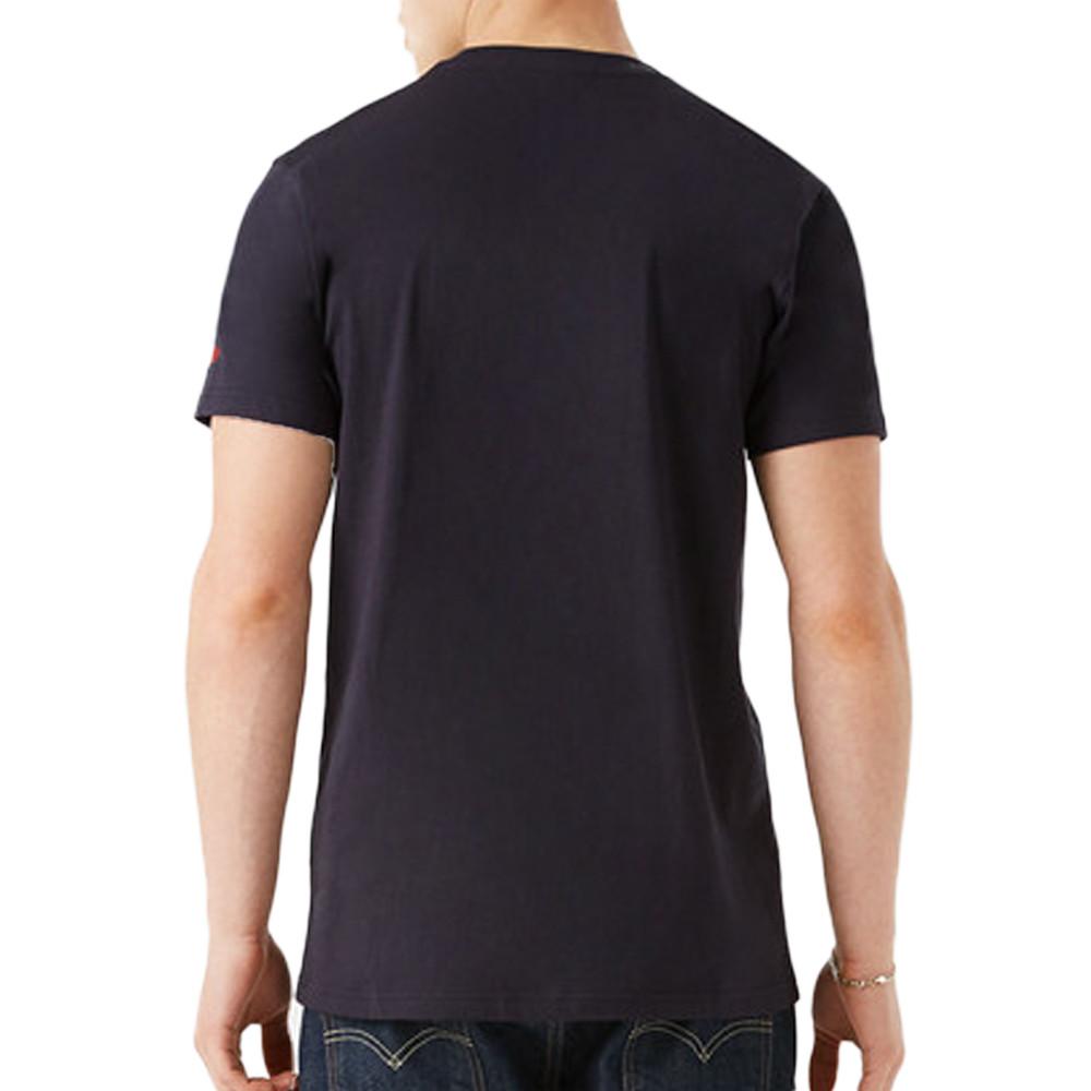 T-shirt Noir/Rouge Homme New Era Losdod vue 2