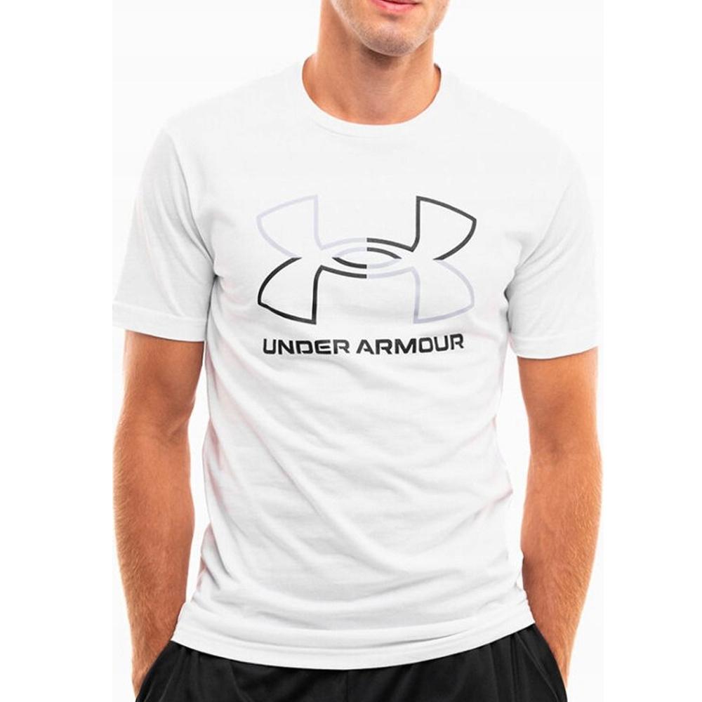 T-shirt Blanc Homme Under Armour Foundation Update pas cher