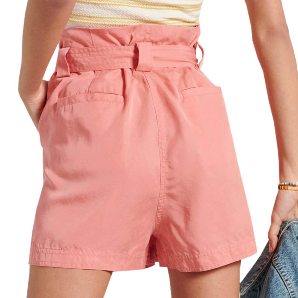 Short Rose Femme Superdry Desert Paper vue 2