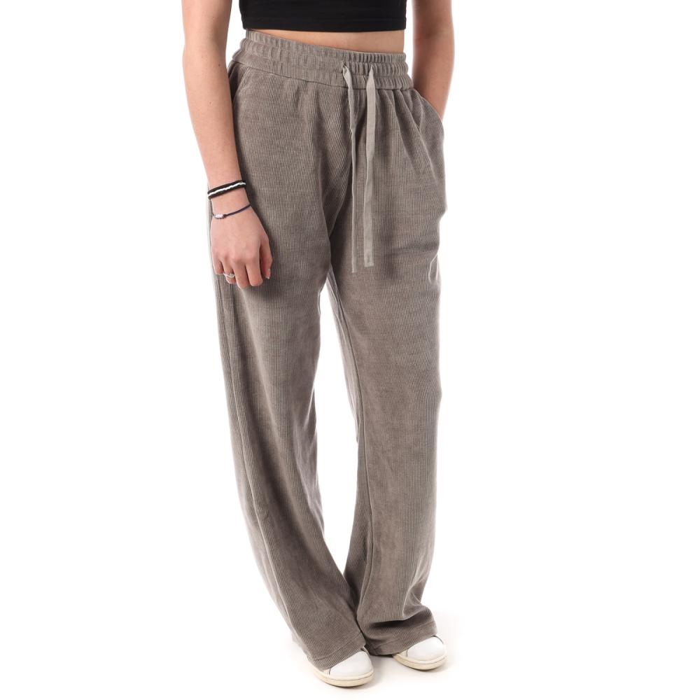 Pantalon Fluide Marron Femme Monday Premium 3269 pas cher