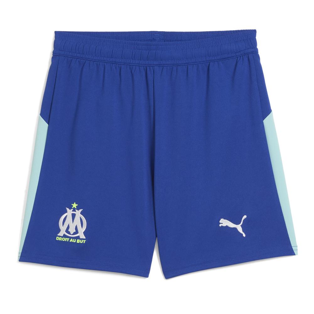 OM Short Bleu/Blanc Garçon Puma Replica pas cher