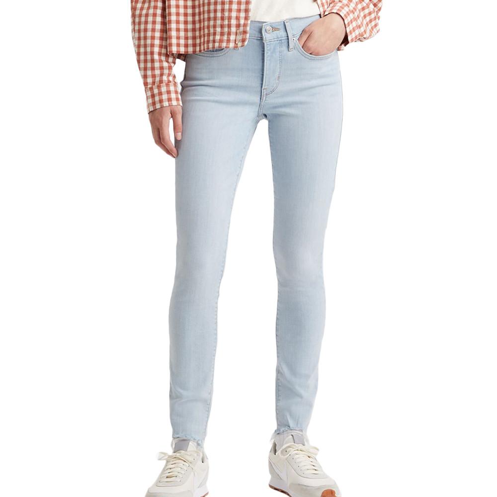 Jean Bleu Clair Femme Levi's 311 pas cher