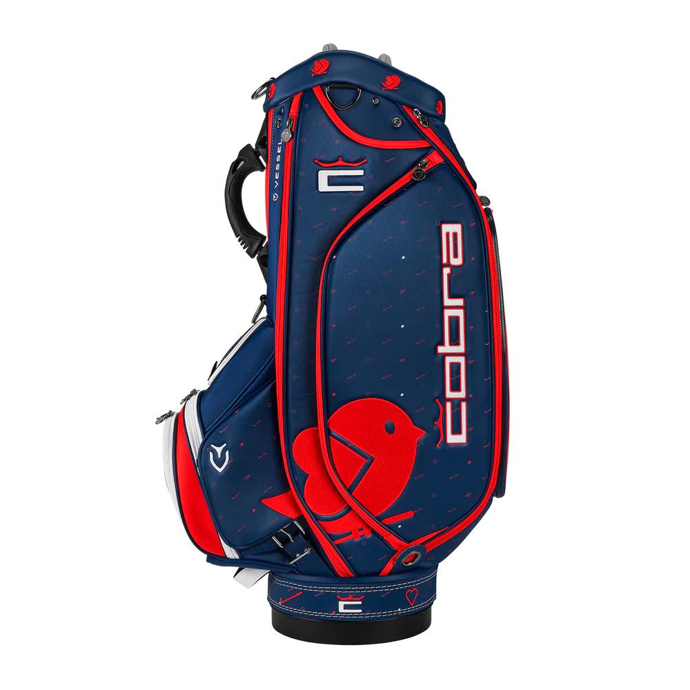 Sac de Golf Chariot Bleu/Blanc/Rouge Cobra Puma Love Staff 909562-01 vue 2