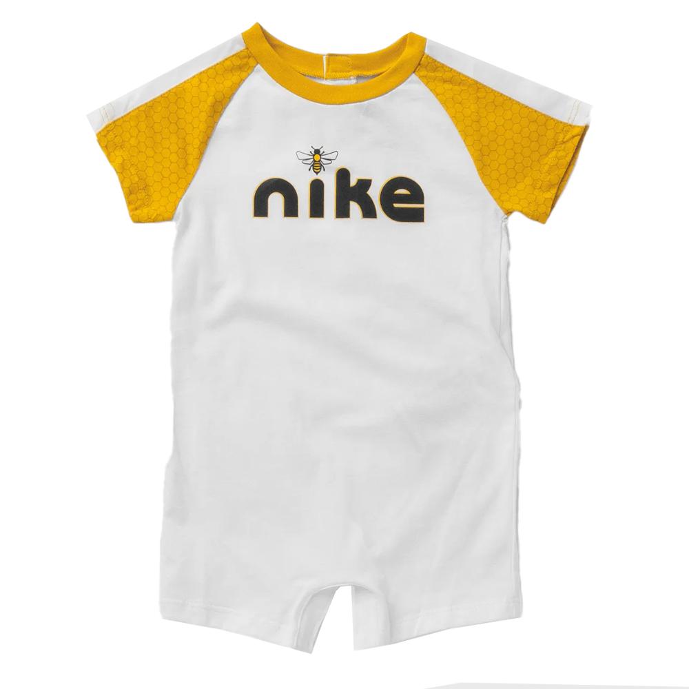 Combishort Blanche Fille Nike Lil Bugs Bee Romper pas cher