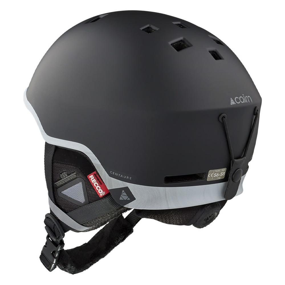 Casque de Ski Noir Mixte Cairn Centaure Rescue Mat Lava vue 2