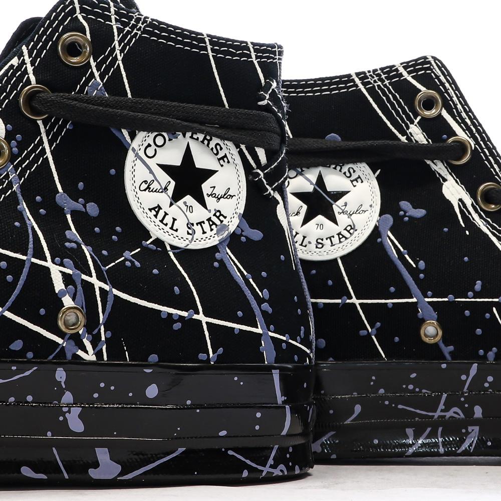 Baskets Noir Homme Converse Chuck 70 vue 7