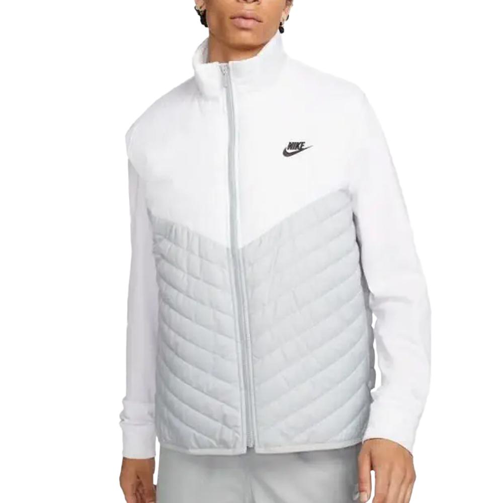 Doudoune sans manches Blanche/Grise Homme Nike Midweight pas cher