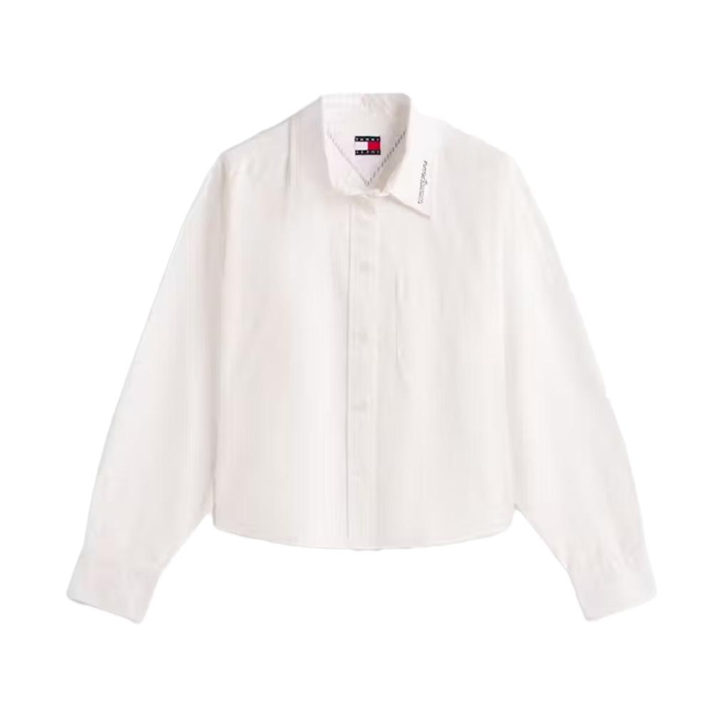 Chemise Blanche Femme Tommy Hilfiger Oxford vue 2