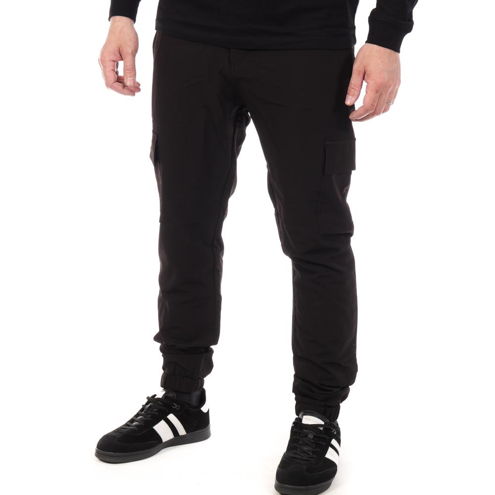 Men's Black Fluid Pants American People Press affordable