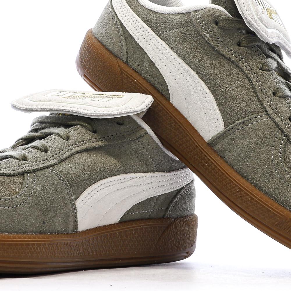 Baskets Kaki Homme Puma Palermo vue 7