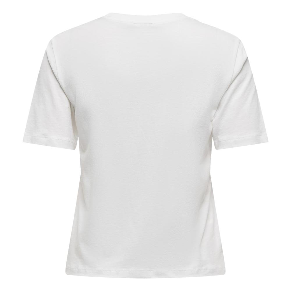 T-shirt Blanc Femme JDY Rex vue 2