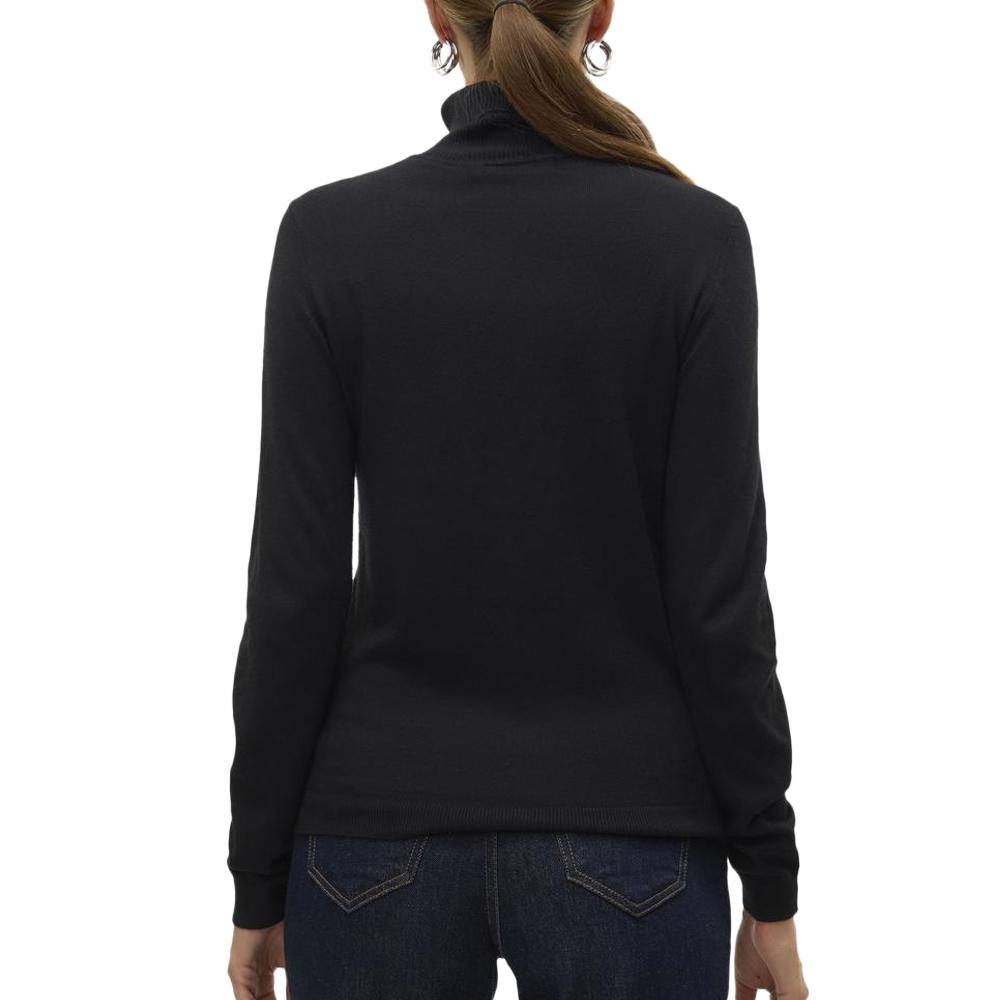 Pull Noir Femme Vero Moda Iris vue 2