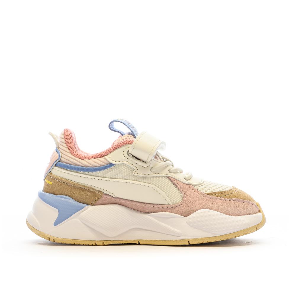 Baskets Rose Fille Puma Rs-x Sweater vue 2