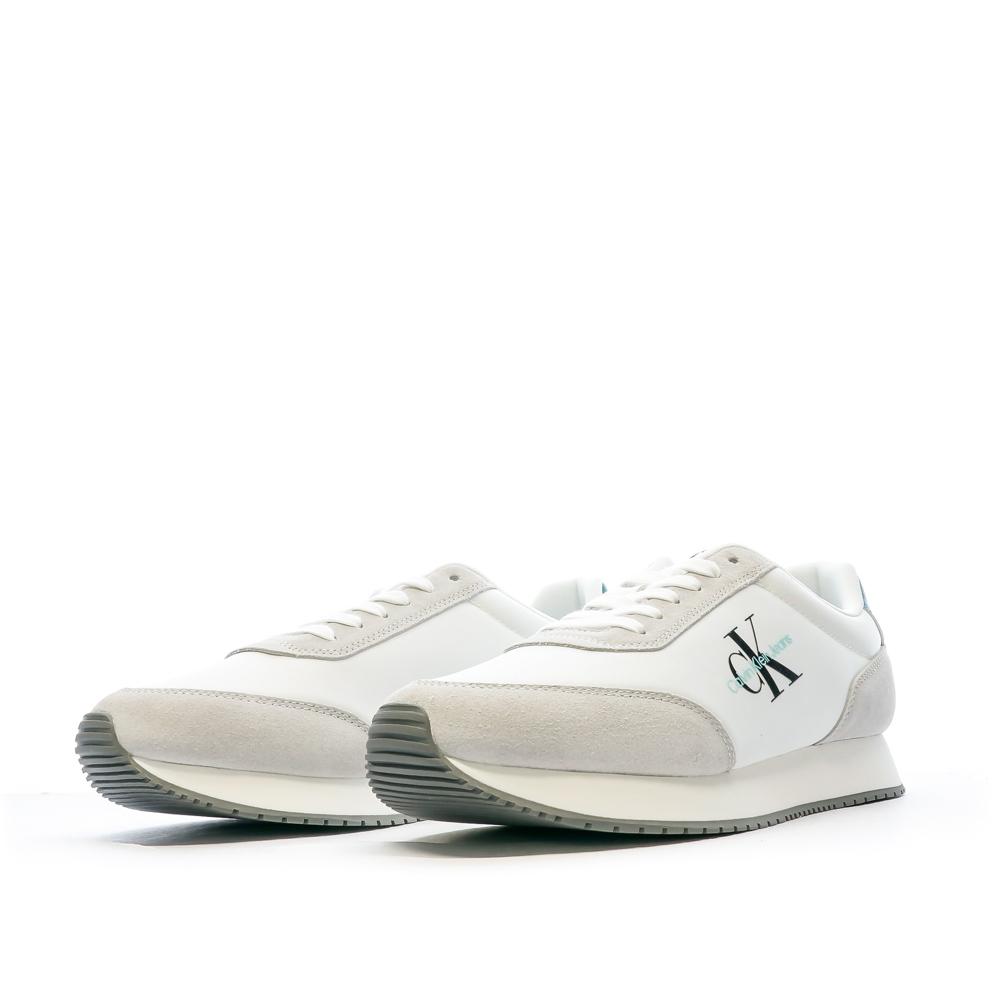 Baskets Blanches Homme Calvin Klein Jeans YM0YM00746 vue 6