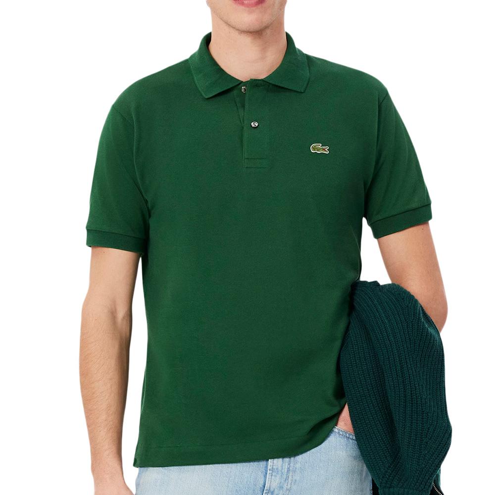 Polo Vert Forêt Homme Lacoste L1212 pas cher