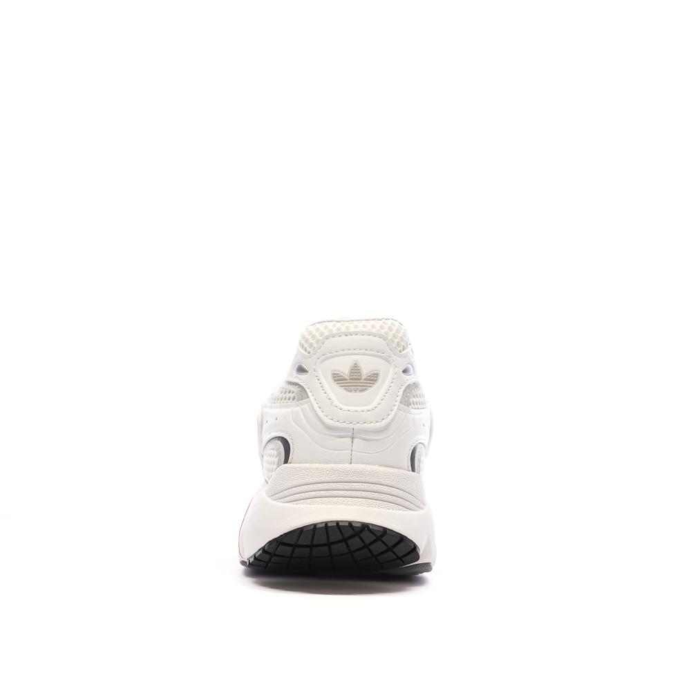 Baskets Blanches/Rouges Homme Adidas Ozmillen vue 3