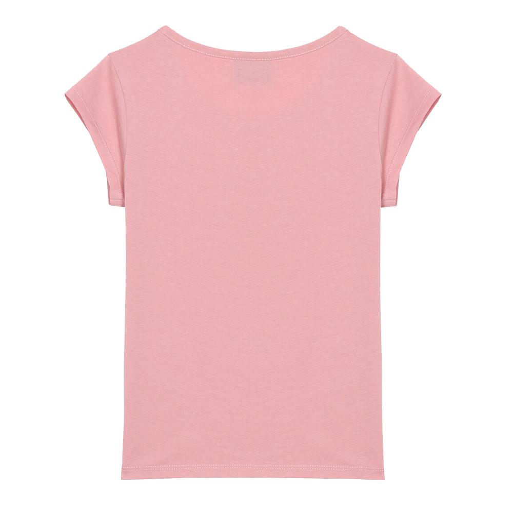 T-shirt Rose Fille Kaporal Facee vue 2