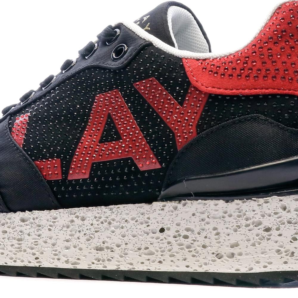 Baskets Noir/Rouge Femme Replay Penny vue 7