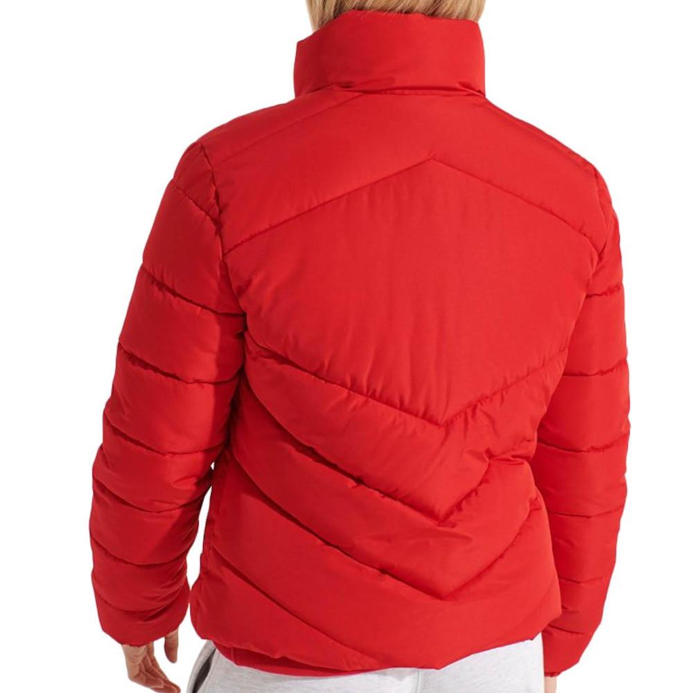 Doudoune Rouge Femme Superdry Sports Puffer vue 2