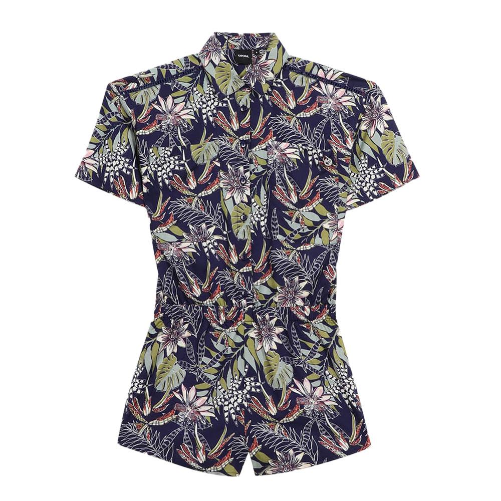 Combishort Marine à Motifs Fille Kaporal Frida pas cher