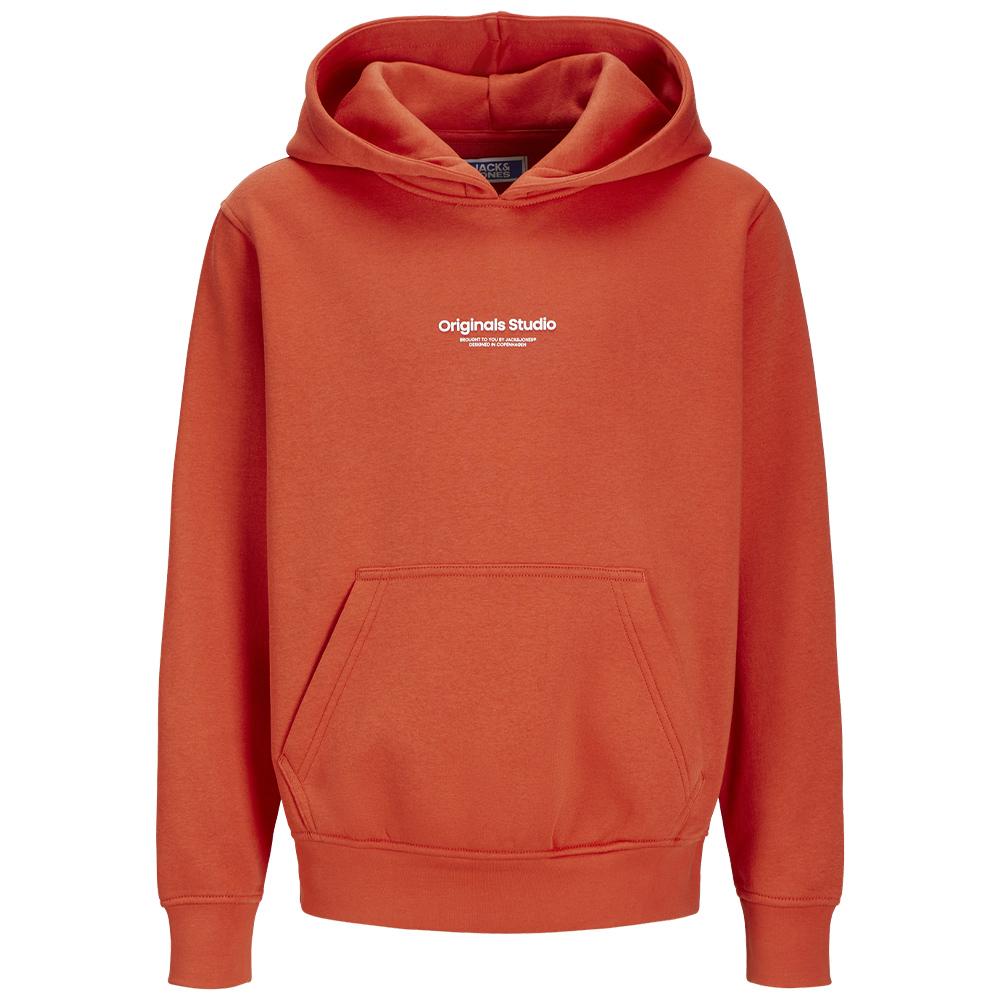 Sweat Orange Garçon Jack & Jones Vesterbro 12256770 pas cher