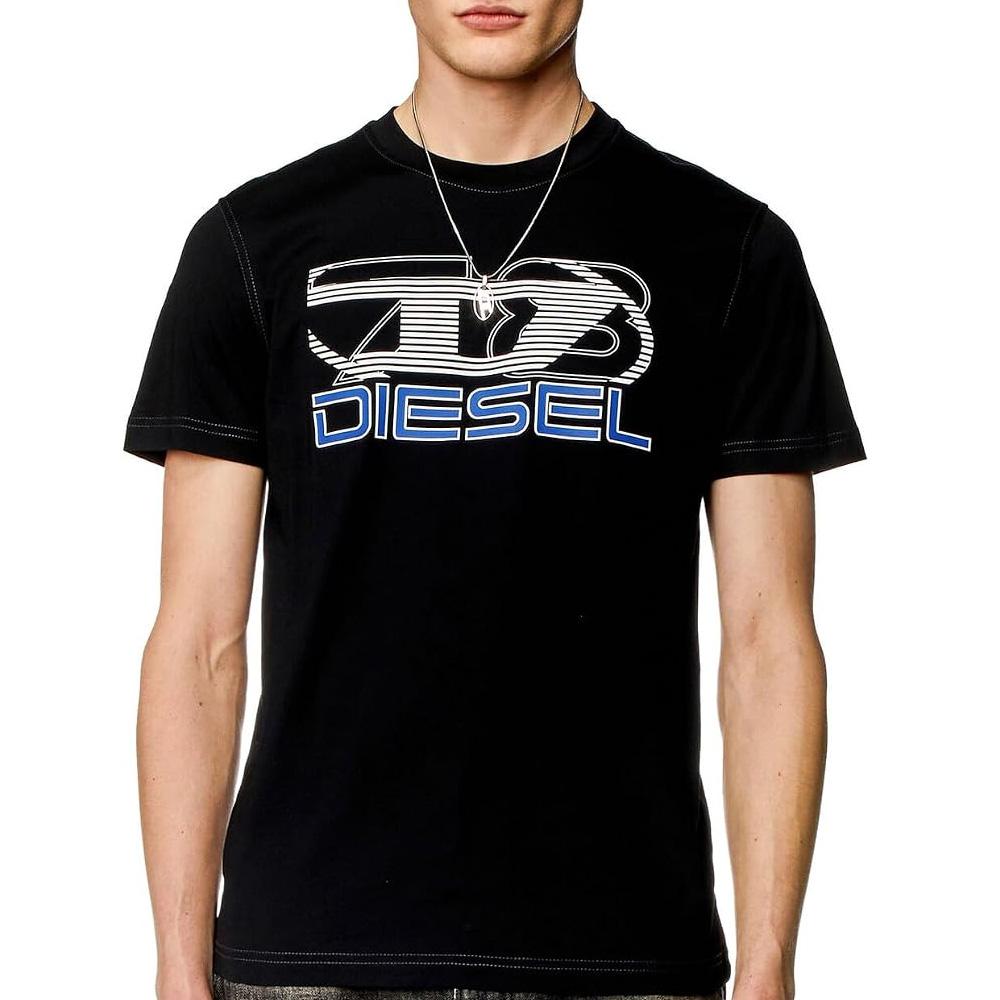 T-Shirt Noir Homme Diesel Diegorss pas cher