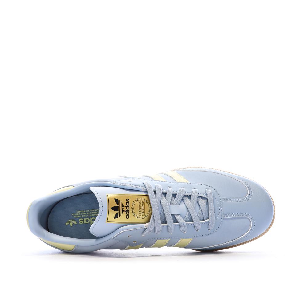 Samba OG Adidas Bleu/Jaune Mixte vue 4