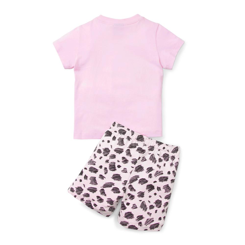 Ensemble Rose Fille Puma Mates Set vue 2