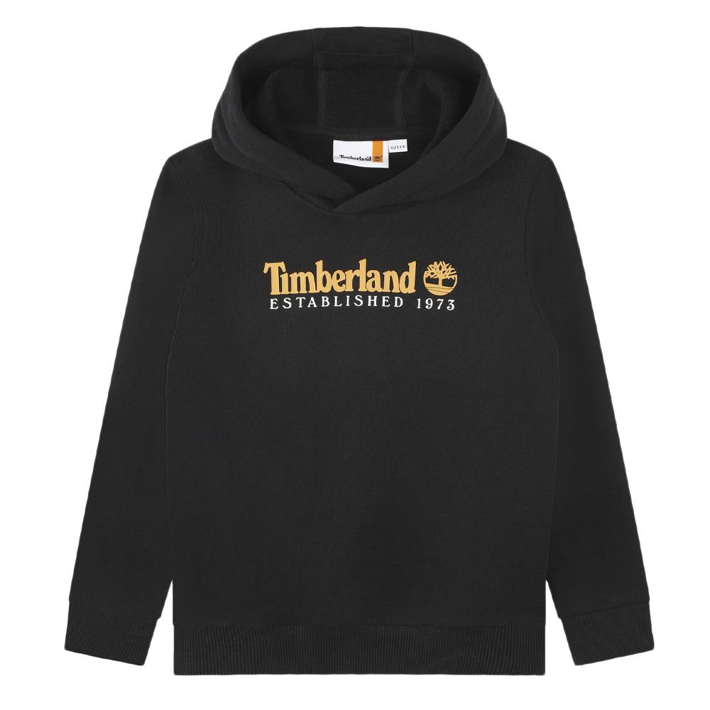 Sweat Noir Garçon Timberland T25U56 pas cher