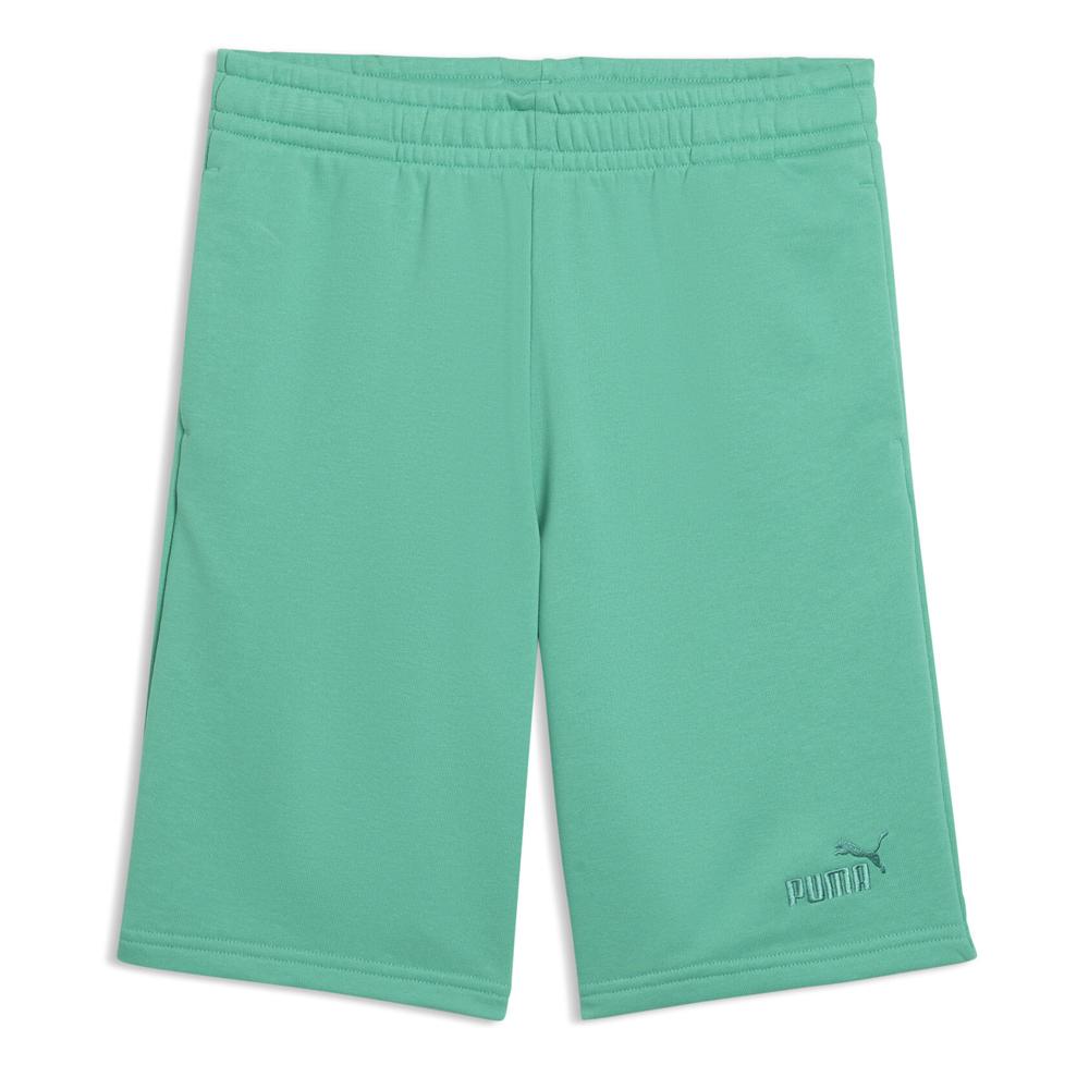 Short Vert Garçon Puma Ess Small No.1 pas cher