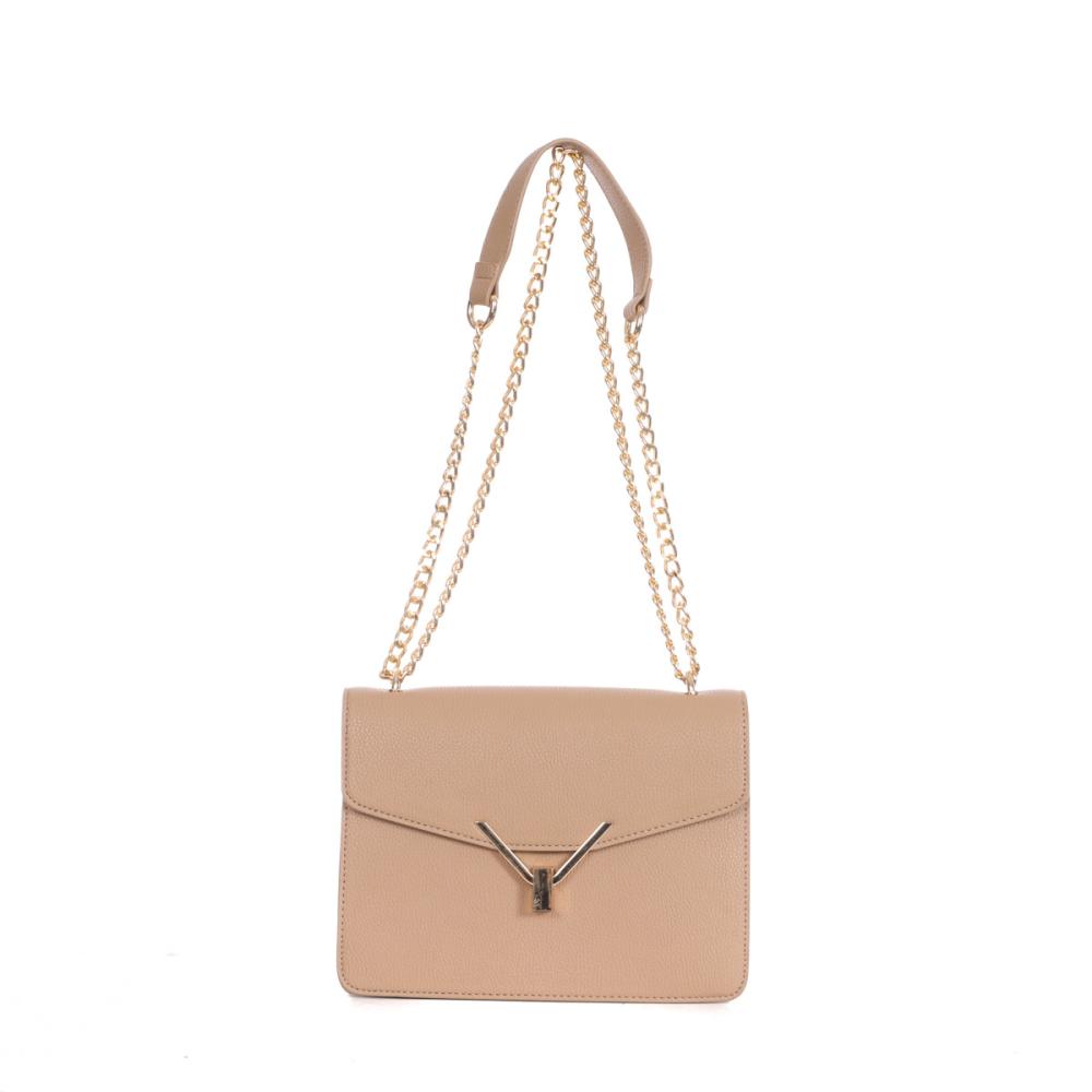 Sac à main bandoulière Beige Femme Torrente Domenica pas cher