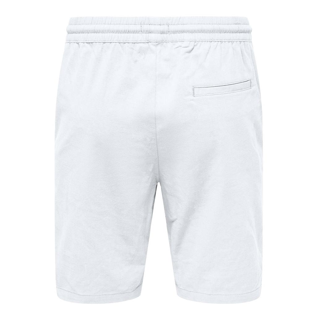Short Blanc Homme Only & Sons Capri vue 2