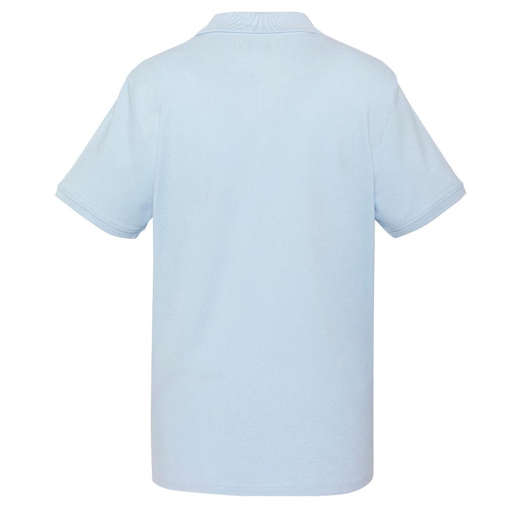 Polo Bleu Pastel Homme Schott PS0022 vue 2