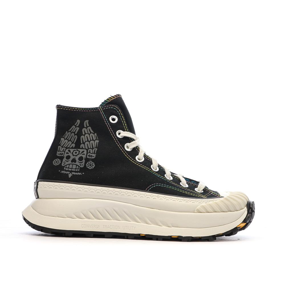 Baskets Noires Homme Converse Chuck 70 A07987C vue 2
