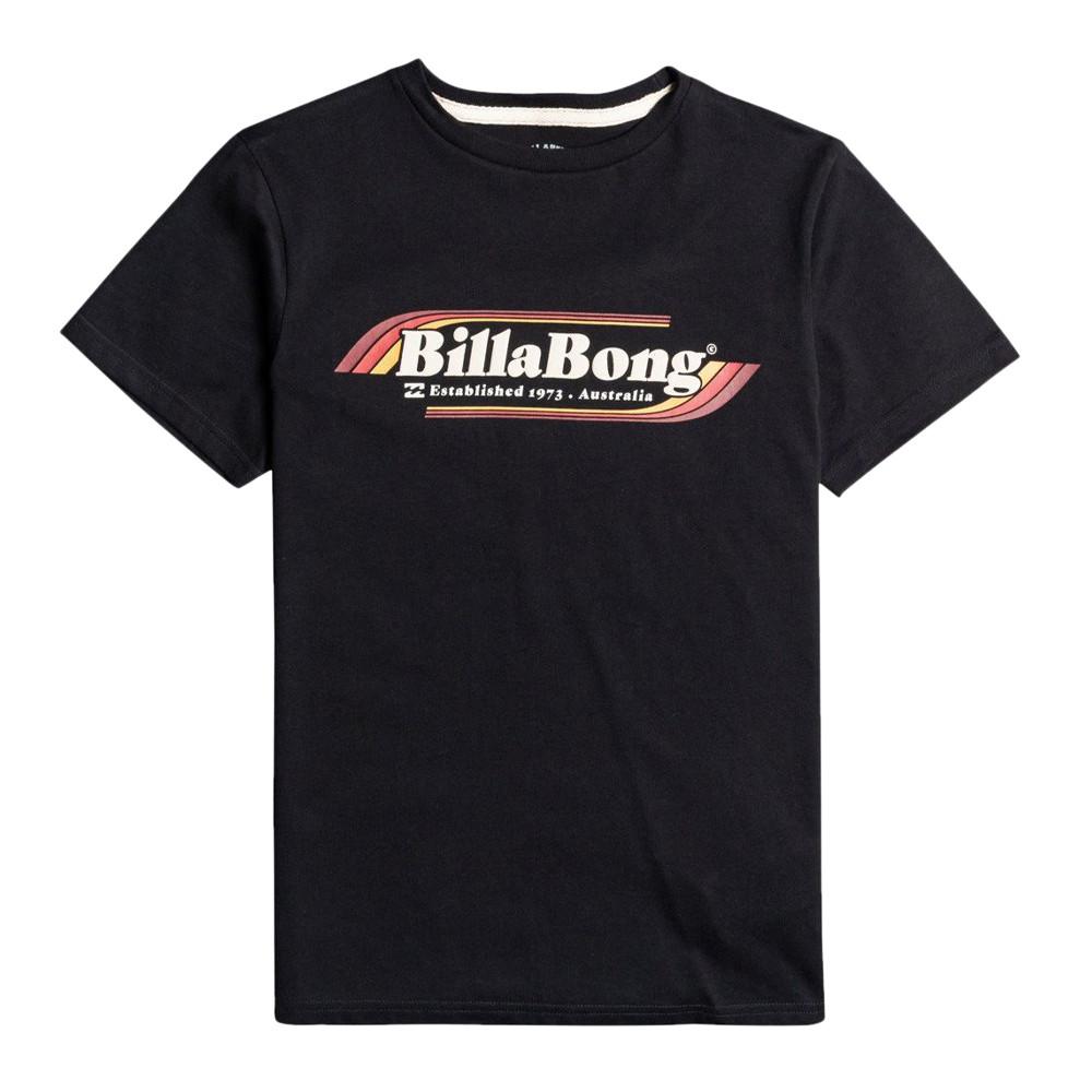 T-shirt Noir Garçon Billabong Seventy Roads pas cher