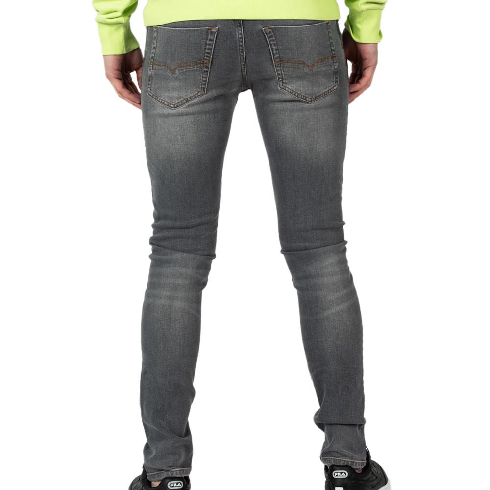 Jean Slim Gris délavé Homme Diesel Tepphar67 vue 2