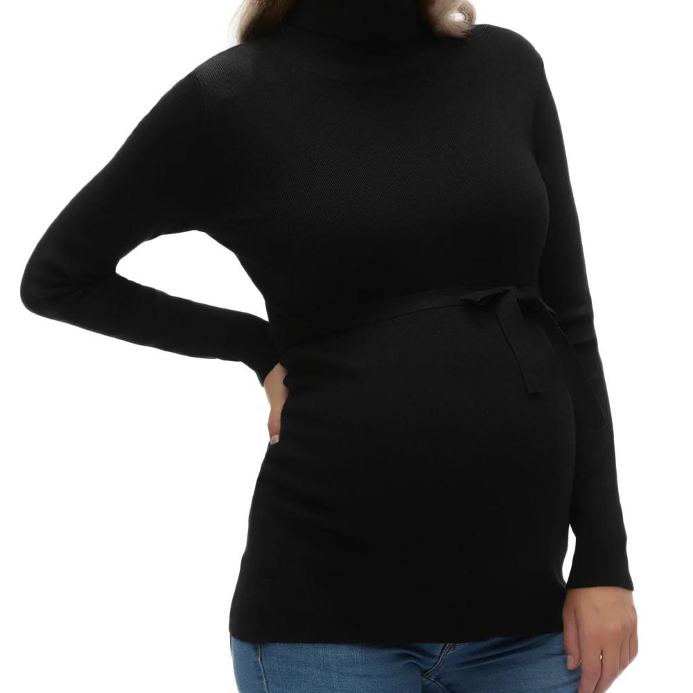 Pull de Grossesse Noir Femme Mamalicious Jacina pas cher